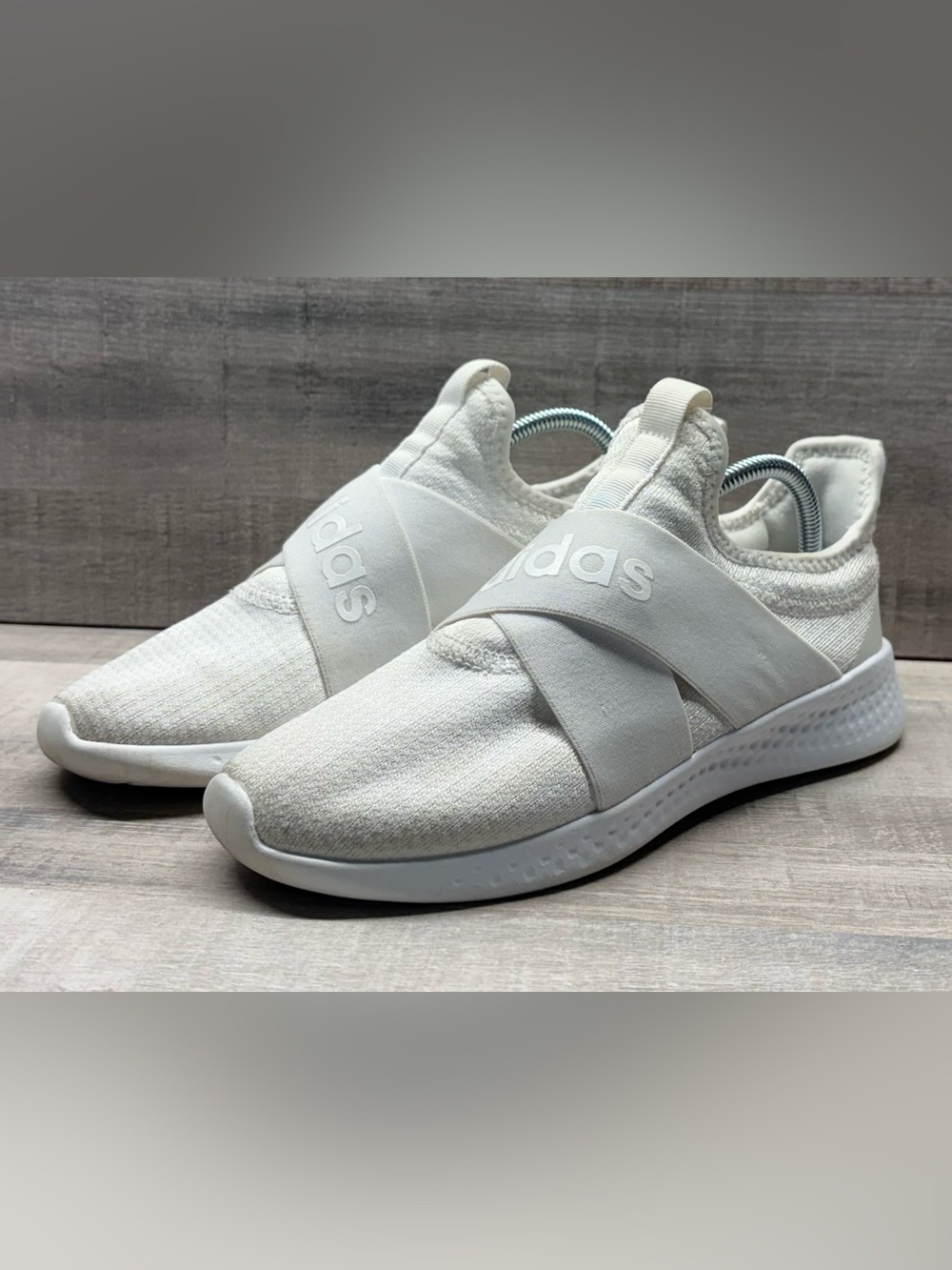 adidas Puremotion Adapt Women’s 6.5 White Slip On Sneakers H02771